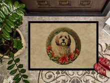 Load image into Gallery viewer, Havanese Christmas Flowers Doormat