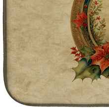 Load image into Gallery viewer, Italian Greyhound Christmas Flowers Dish Drying Mat