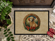 Load image into Gallery viewer, Kuvasz Christmas Flowers Doormat