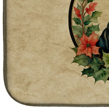 Load image into Gallery viewer, Labrador Retriever Christmas Flowers Dish Drying Mat