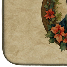 Load image into Gallery viewer, Newfoundland Christmas Flowers Dish Drying Mat