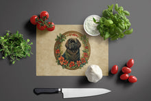 Load image into Gallery viewer, Newfoundland Christmas Flowers Glass Cutting Boards – Durable, Decorative Kitchen Art