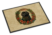 Load image into Gallery viewer, Newfoundland Christmas Flowers Doormat