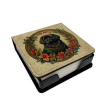 Load image into Gallery viewer, Newfoundland Christmas Flowers PU Leather Note Paper Holder