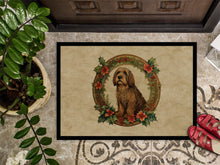 Load image into Gallery viewer, Otterhound Christmas Flowers Doormat-24x36 Indoor / Outdoor Rug | Made in USA