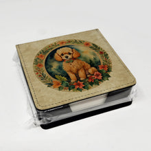 Load image into Gallery viewer, Poodle Christmas Flowers PU Leather Note Paper Holder