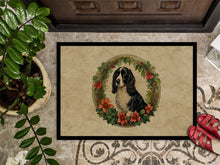 Load image into Gallery viewer, Welsh Springer Spaniel Christmas Flowers Doormat-24x36 Indoor / Outdoor Rug | Made in USA