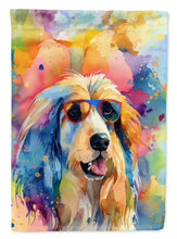 Load image into Gallery viewer, Afghan Hound Hippie Dawg House Flag