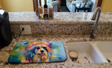 Load image into Gallery viewer, Afghan Hound Hippie Dawg Dish Drying Mat