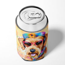 Load image into Gallery viewer, Airedale Terrier Hippie Dawg Can or Bottle Hugger