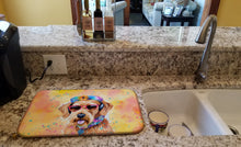 Load image into Gallery viewer, Airedale Terrier Hippie Dawg Dish Drying Mat