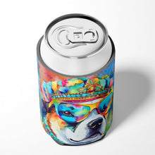 Load image into Gallery viewer, Akita Hippie Dawg Can or Bottle Hugger
