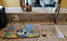 Load image into Gallery viewer, Akita Hippie Dawg Dish Drying Mat