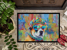 Load image into Gallery viewer, Akita Hippie Dawg Doormat
