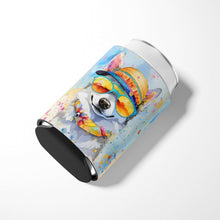 Load image into Gallery viewer, Alaskan Klee Kai Hippie Dawg Can or Bottle Hugger