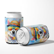 Load image into Gallery viewer, Alaskan Klee Kai Hippie Dawg Can or Bottle Hugger