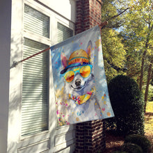 Load image into Gallery viewer, Alaskan Klee Kai Hippie Dawg House Flag