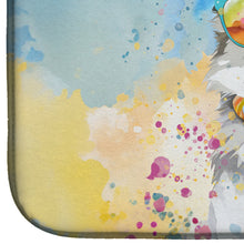 Load image into Gallery viewer, Alaskan Klee Kai Hippie Dawg Dish Drying Mat