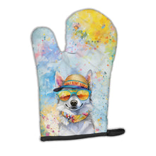 Load image into Gallery viewer, Alaskan Klee Kai Hippie Dawg Oven Mitt