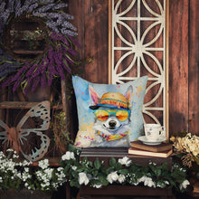 Load image into Gallery viewer, Alaskan Klee Kai Hippie Dawg Fabric Decorative Pillow