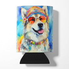 Load image into Gallery viewer, Alaskan Malamute Hippie Dawg Can or Bottle Hugger