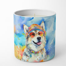 Load image into Gallery viewer, Alaskan Malamute Hippie Dawg Decorative Soy Candle