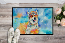 Load image into Gallery viewer, Alaskan Malamute Hippie Dawg Doormat