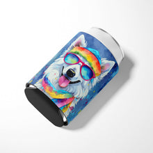 Load image into Gallery viewer, American Eskimo Hippie Dawg Can or Bottle Hugger