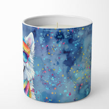Load image into Gallery viewer, American Eskimo Hippie Dawg Decorative Soy Candle