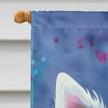 Load image into Gallery viewer, American Eskimo Hippie Dawg House Flag