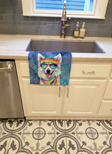 Load image into Gallery viewer, American Eskimo Hippie Dawg Kitchen Towel