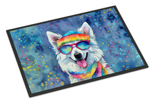Load image into Gallery viewer, American Eskimo Hippie Dawg Doormat