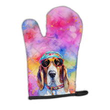 Load image into Gallery viewer, Basset Hound Hippie Dawg Oven Mitt