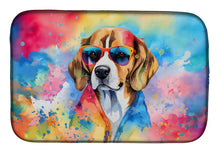Load image into Gallery viewer, Beagle Hippie Dawg Dish Drying Mat