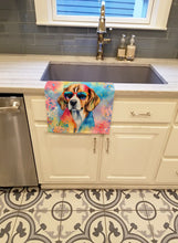 Load image into Gallery viewer, Beagle Hippie Dawg Kitchen Towel