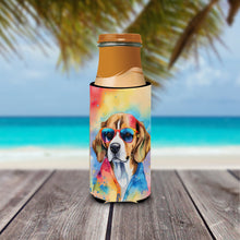 Load image into Gallery viewer, Beagle Hippie Dawg Slim Can Huggers – Fun, Functional Drink Coolers for Every Occasion