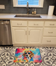 Load image into Gallery viewer, Beagle Hippie Dawg Memory Foam Kitchen Mat