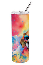 Load image into Gallery viewer, Beagle Hippie Dawg Stainless Steel Skinny Tumbler