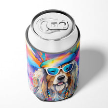 Load image into Gallery viewer, Bearded Collie Hippie Dawg Can or Bottle Hugger