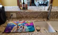 Load image into Gallery viewer, Bearded Collie Hippie Dawg Dish Drying Mat