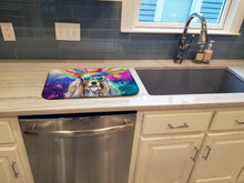 Load image into Gallery viewer, Bearded Collie Hippie Dawg Dish Drying Mat