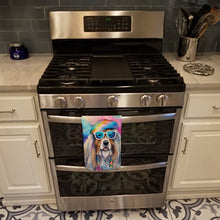 Load image into Gallery viewer, Bearded Collie Hippie Dawg Kitchen Towel