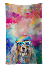 Load image into Gallery viewer, Bearded Collie Hippie Dawg Kitchen Towel