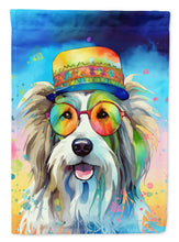 Load image into Gallery viewer, Bearded Collie Hippie Dawg House Flag