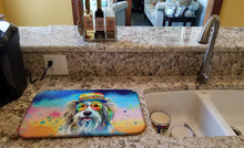 Load image into Gallery viewer, Bearded Collie Hippie Dawg Dish Drying Mat
