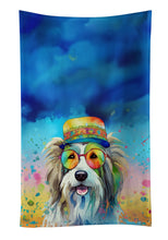 Load image into Gallery viewer, Bearded Collie Hippie Dawg Kitchen Towel