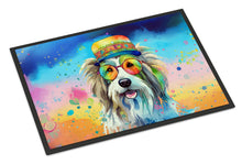 Load image into Gallery viewer, Bearded Collie Hippie Dawg Doormat - 18X27 Indoor / Outdoor Rug | Made in USA
