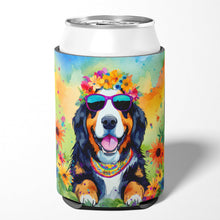 Load image into Gallery viewer, Bernese Mountain Dog Hippie Dawg Can or Bottle Hugger