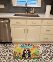 Load image into Gallery viewer, Bernese Mountain Dog Hippie Dawg Memory Foam Kitchen Mat
