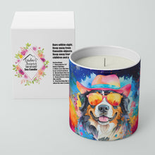 Load image into Gallery viewer, Bernese Mountain Dog Hippie Dawg Decorative Soy Candle